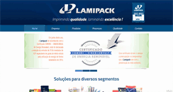 Desktop Screenshot of lamipack.com.br